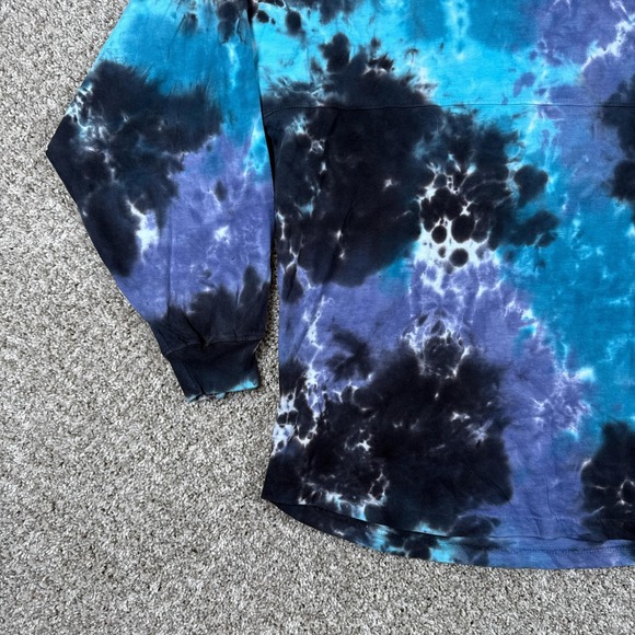 Disney Haunted Mansion Spirit Jersey Shirt Womens XL Tie Dye Glow Dark Top - Picture 3 of 12